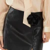 Ladies Skirt - Black Pu