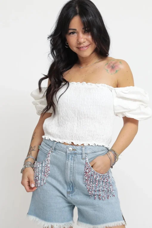 Ladies Top - Off White