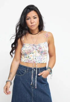 Ladies Top - Painted Multi Floral