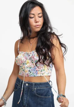 Ladies Top - Painted Multi Floral