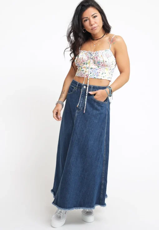 Ladies Top - Painted Multi Floral