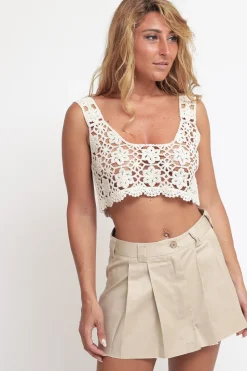 Ladies Top - Stone