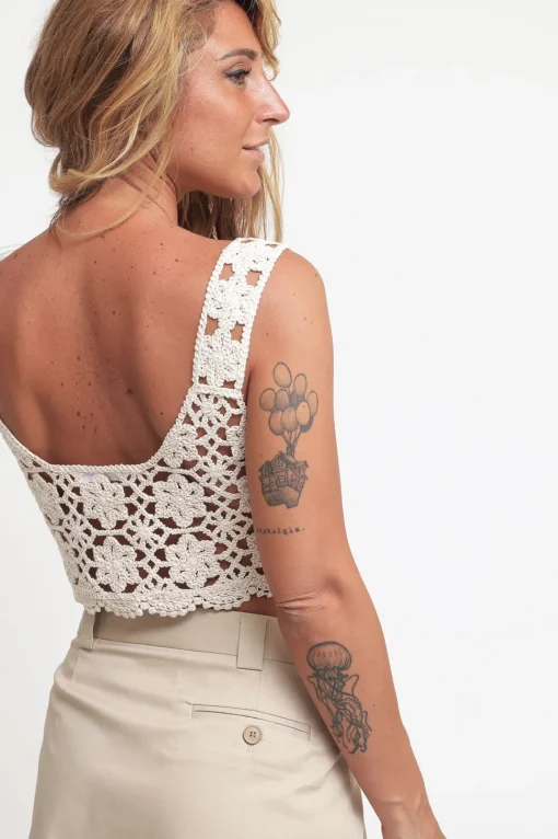 Ladies Top - Stone