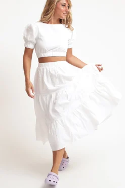 Ladies Top - White