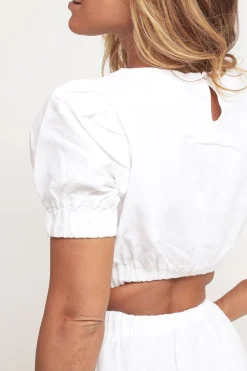 Ladies Top - White