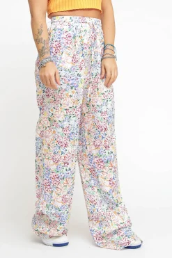 Ladies Trousers Painted multi Floral