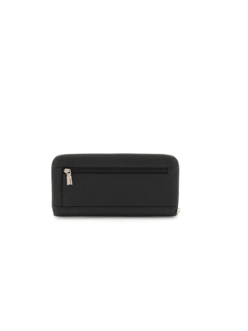 Laurel Slg Large Zip Around - Black