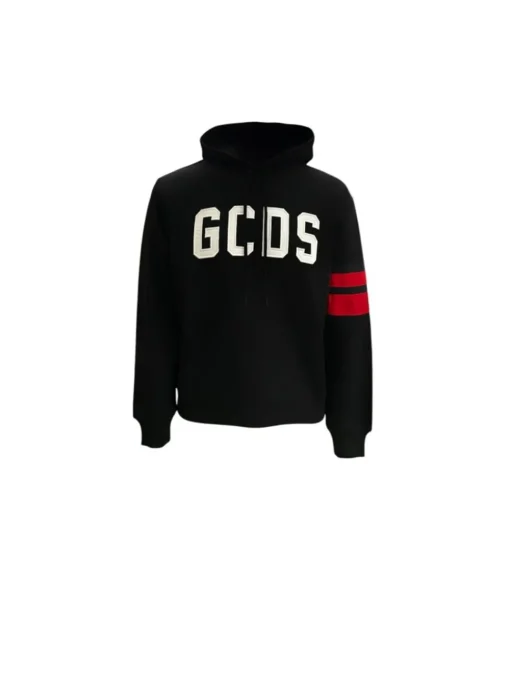 Logo Regular Hoodie - Black