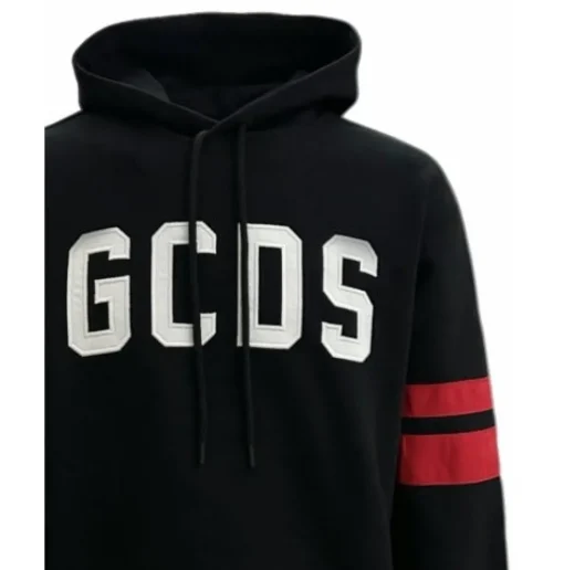 Logo Regular Hoodie - Black