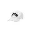 Lounge Logo Baseball Hat - White