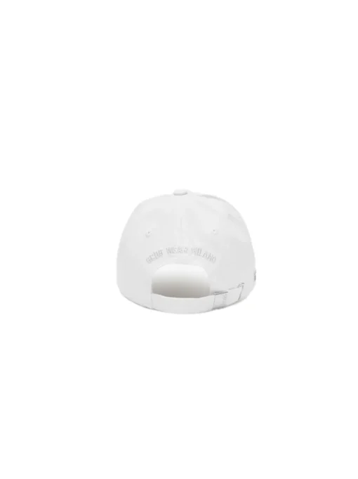 Lounge Logo Baseball Hat - White