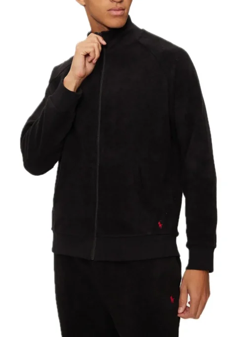 L/s Mock Sleep Top - Polo Black