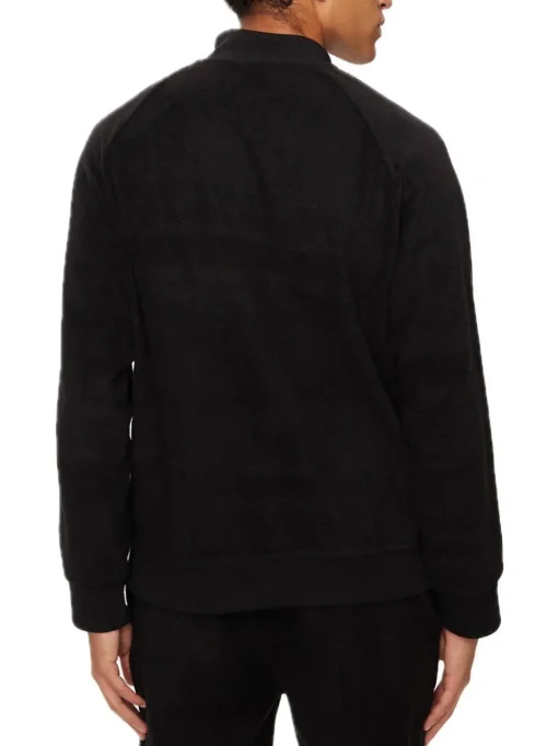 L/s Mock Sleep Top - Polo Black