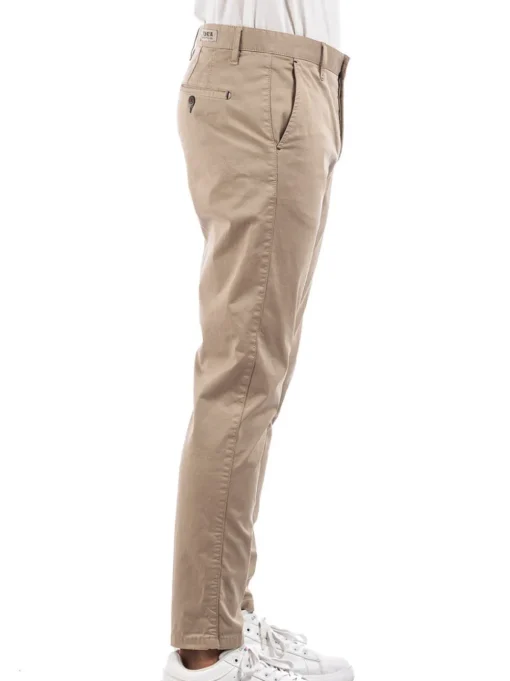 M Chinos Slim Raso - Cammello