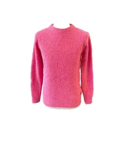 M Girocollo Rasato Rov. - Fucsia