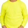M Girocollo Rasato Rov - Giallo Fluo