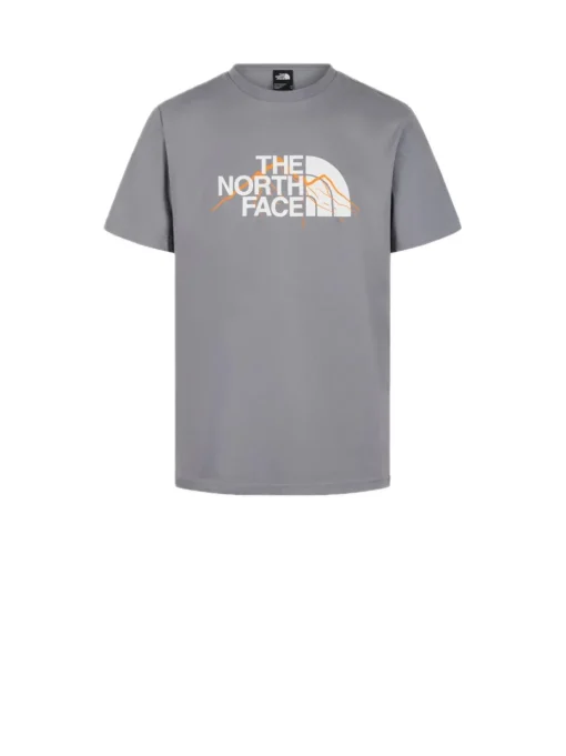 M Mountain Line S/s Tee - Tnf White