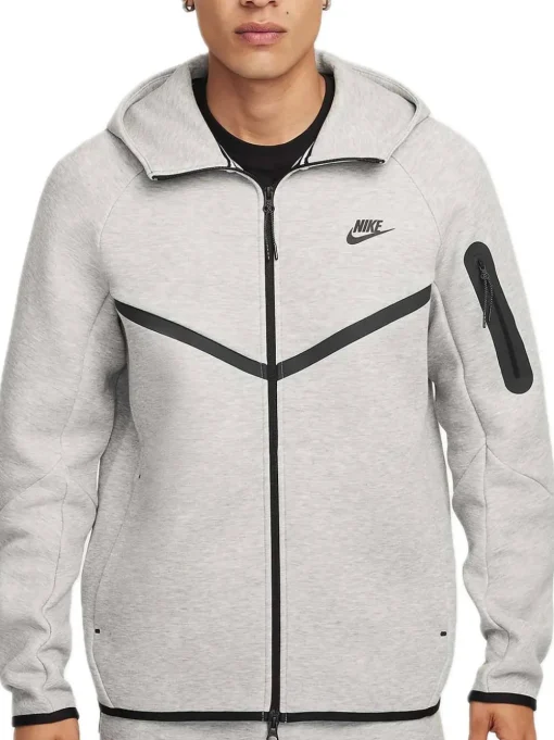 M Nk Tch Flc Fz Wr Hoodie - Dk Grey
