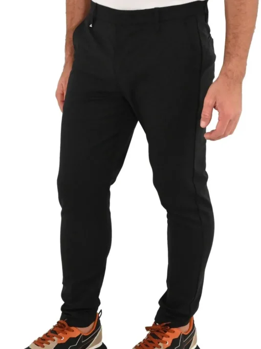 M Pantalone Chinos Tecnico - Nero