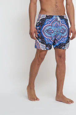 Microfiber Printed Short - Fantasia