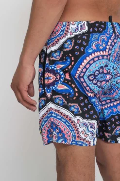 Microfiber Printed Short - Fantasia