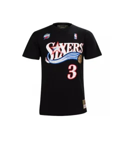 Nba Tee Hardwood Classics Allen Iverson Philadelphia 76ers