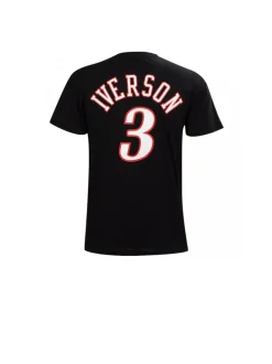 Nba Tee Hardwood Classics Allen Iverson Philadelphia 76ers