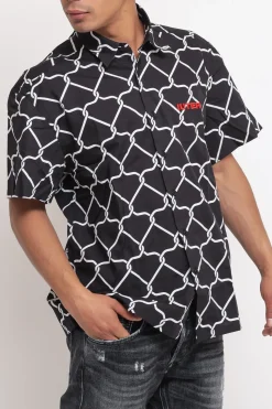 Net S/S Shirt - Black