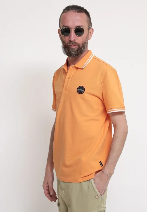 NP AP Men Top E-Macas SS - Orange Mock