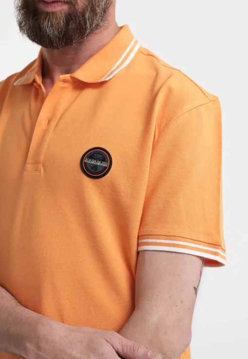 NP AP Men Top E-Macas SS - Orange Mock