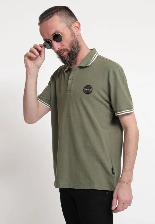 NP AP Men Top E-Macas SS Gae - Green Lichen