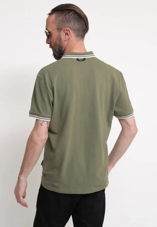 NP AP Men Top E-Macas SS Gae - Green Lichen