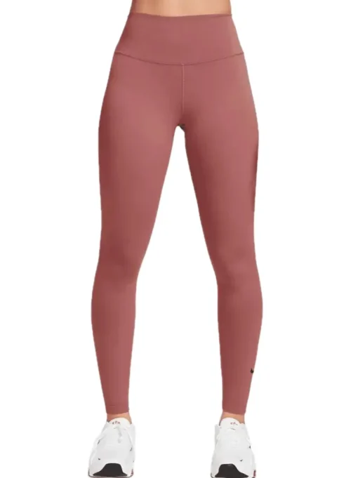 One Women's High Waisted Leggings - Canyon Pink