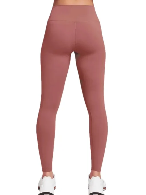 One Women's High Waisted Leggings - Canyon Pink