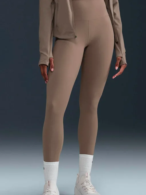One Women's Hight Waisted - Mink Brown/black
