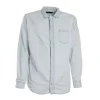 Pablo Denim Shirt With Zip - Bleach