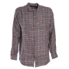 Pablo Shirt With Zip - Grey/Orange