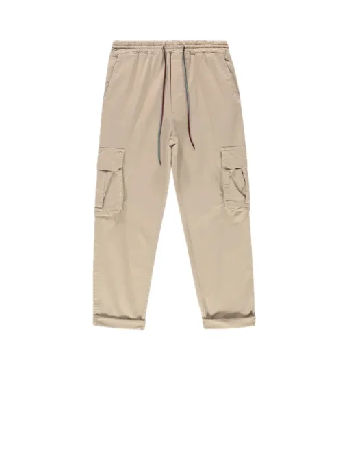 Pantalaccio Cargo In Tela Paracadute - Sand