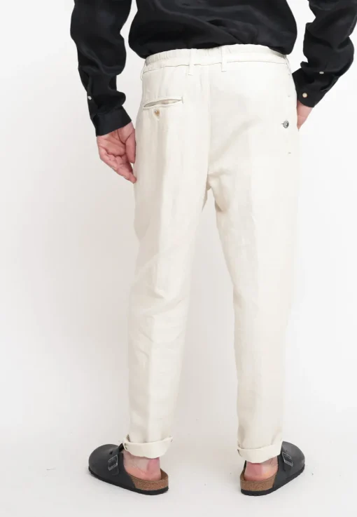 Pantalaccio Misto Lino - Panna