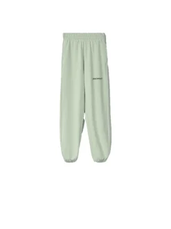 Pantalone In Felpa - Verde Aloe