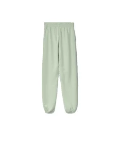 Pantalone In Felpa - Verde Aloe