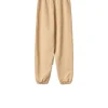 Pantalone In Felpa Con Flock In Tono - Nocciola
