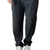 Pantalone 100%lino - Nero