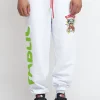 Pantalone Stampa Orso - Bianco