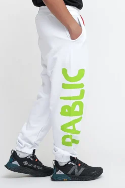 Pantalone Stampa Orso - Bianco