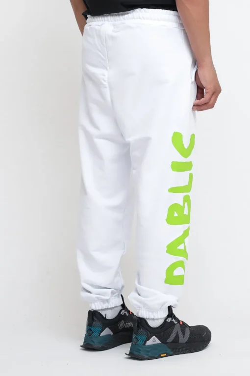 Pantalone Stampa Orso - Bianco