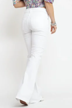 Pantalone Zampa Tinto Capo - Bianco