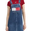 Pinafore Dress - Denim Medium