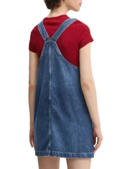 Pinafore Dress - Denim Medium
