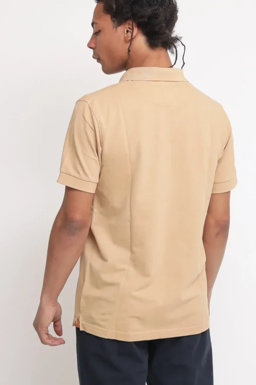Polo Cold Dye Details - Sabbia